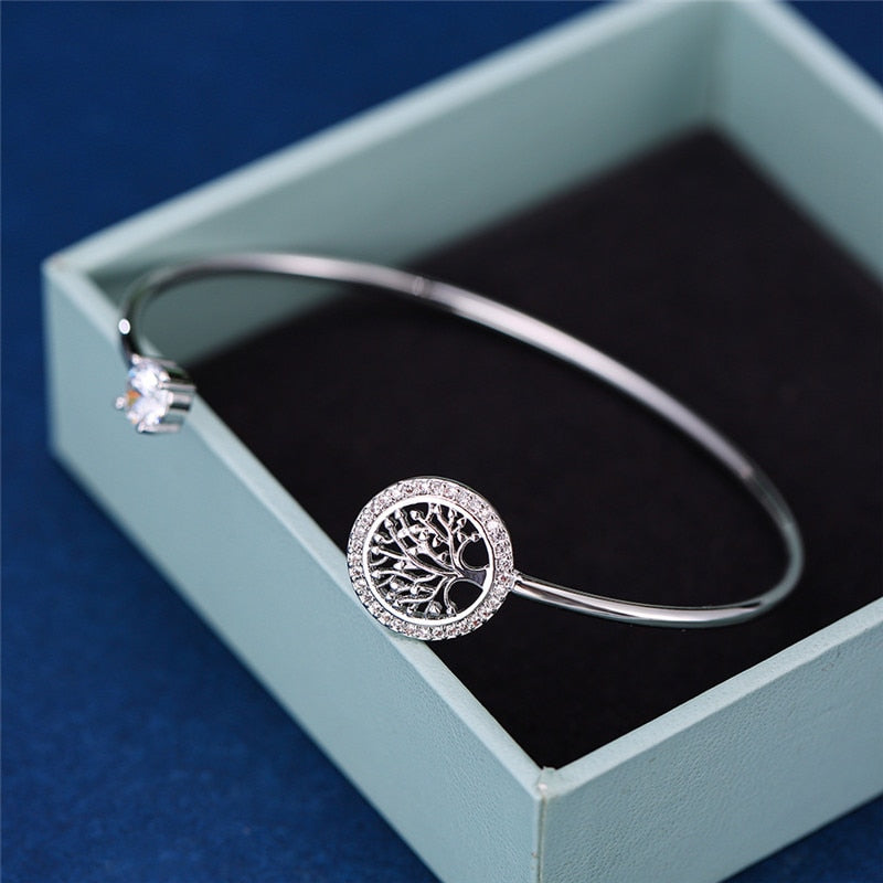 Tree Of Life Stone Charm Bracelet