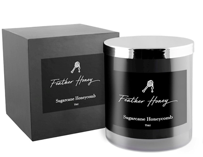 Sugarcane Honeycomb Scented Candle